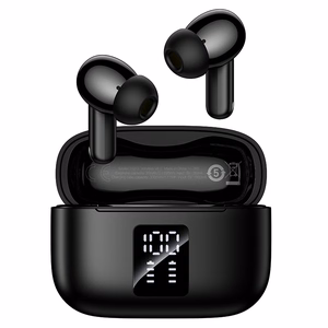 Melnas TWS Bluetooth austiņas Borofone FQ13 Astute
