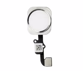 Flex priekš iPhone 6/6 Plus priekš Home button ar Touch ID Sudrabs ORG