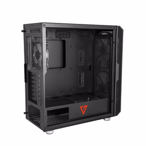 Modecom AMIRANI ARGB Midi Tower melns