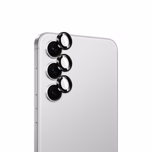 Puro rūdīts stikls for the rear camera for Samsung Galaxy S26/S26 Plus - with a melns frame