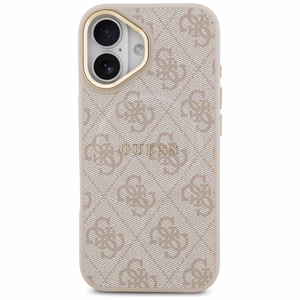 GUESS viedtālruņa apvalks IPHONE 17, saderīgs ar MagSafe GUHMP17SP4MSEGCP (PU 4G ar Classic), rozā