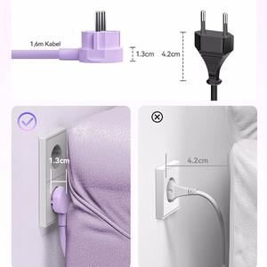 Orico PDC25 25W 6in1 strāvas sadalītājs 2x AC + 2x USB-A + 2x USB-C - violets