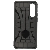 Bruņots oglekļa apvalks Samsung Galaxy S25 Edge melns