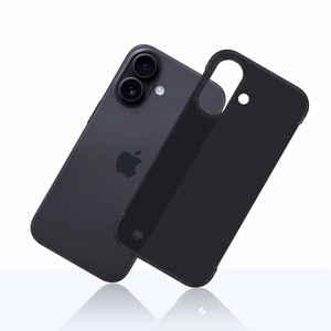 3mk Just20g matēts viedtālruņa apvalks Apple iPhone 16 Plus - matēts melns