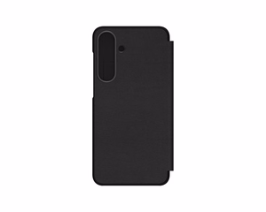 FWS731AMBBW maka stila atvērams maciņš Samsung Galaxy S25 FE, melns