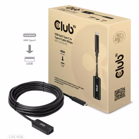 USB-C uz USB kabelis 5m CAC-1536 Club3D