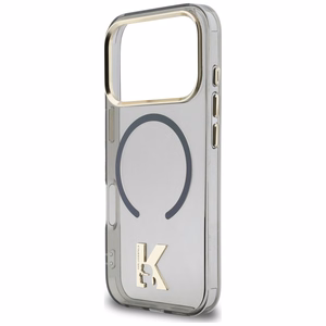 Karl Lagerfeld IML K Head Logo MagSafe Maciņš for iPhone 17 Pro Max - melns
