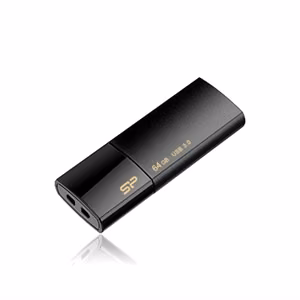 Silicon Power Blaze B05 SP016GBUF3B05V1K – 16 GB USB-A flash drive, black