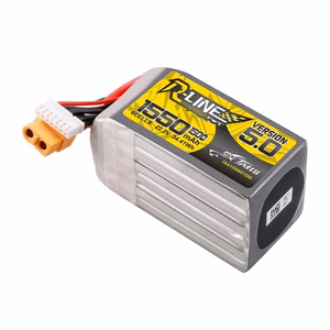 Lipo Tattu R-Line versija 5.0 1550 mAh 22,2 V 150C 6S akumulators ar XT60 savienotāju