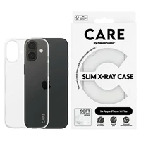 CARE by PanzerGlass X-Ray Soft Basic viedtālruņa apvalks iPhone 16 Plus 6.7" caurspīdīgs 1443