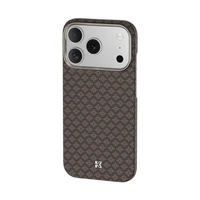 Benks Magnetic Armor Air Armor Grid Kevlar Case Metal Frame 600D (A069) priekš Iphone 17 Pro zelta krāsā