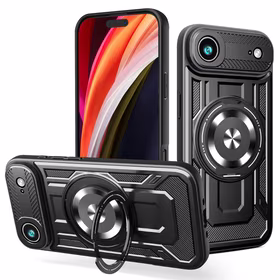 Defender Armor Mag maciņš for iPhone 17 Air 6,6" melns