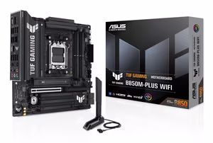 ASUS TUF GAMING B850M-PLUS WIFI mātesplate AMD B850 Socket AM5 micro ATX