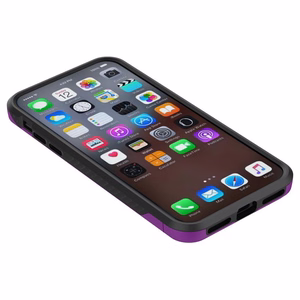 Zizo Star Diamond Hybrid vāciņš ierīcei iPhone X, violets un melns