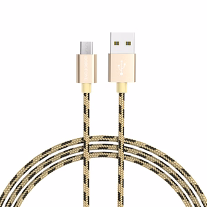 Borofone Cable BX24 Ring Current - USB to Micro USB - 2,4A 1 metre gold