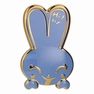 Lipīgs tālruņa statīvs RABBIT - zils