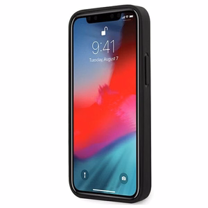 Mercedes Wave Line чехол для iPhone 12 mini - чёрный