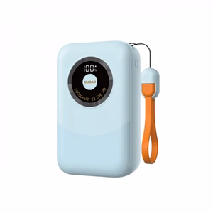 Portatīvais lādētājs Dudao K21Pro Mini zils 20000mAh 22.5W (PD / QC3.0)
