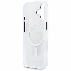 Karl Lagerfeld Karl & Choupette Back MagSafe Maciņš for iPhone 17 - Clear