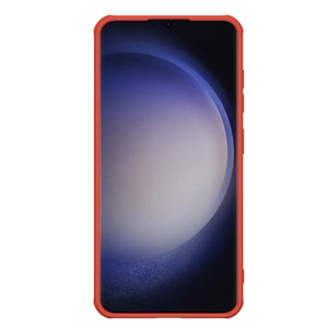 Nillkin Super Frosted Shield Pro bruņots viedtālruņa apvalks Samsung Galaxy S24+ - sarkans