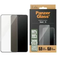 PanzerGlass temperētais stikls ar melnu rāmi Xiaomi 15