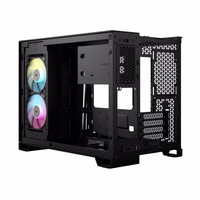Corsair 2500X RGB Micro Tower melns