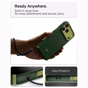 Spigen Nano Pop MagSafe maciņš iPhone 18 Pro / 17 Pro, zaļš