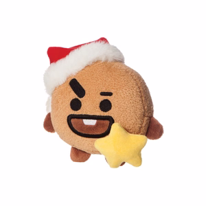 Line Friends BT21 SHOOKY Winter plīša talismans, 11 cm