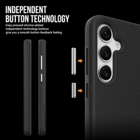 Perfectionists Trīsstūra korpuss Samsung S911 S23 5G melns