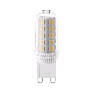 Forever Light G9 LED spuldze, 3.6W, 440lm, 6000K, keramikas, F klase
