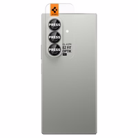 Spigen Optik Pro HD Glas.TR EZ Fit 2-gab. komplekts kameras aizsardzībai Samsung Galaxy Z Fold 7 - melns