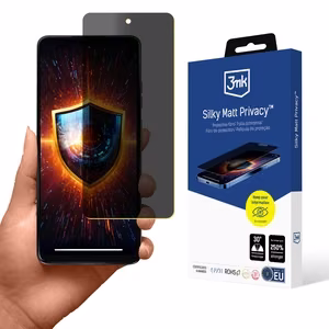 3mk Silky Matt Privacy – privātuma ekrāna aizsargs modelim Motorola Moto G24/G24 Power