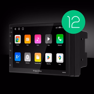 Automašīnas radio Kruger&Matz KM2010 ar CarPlay/Android Auto