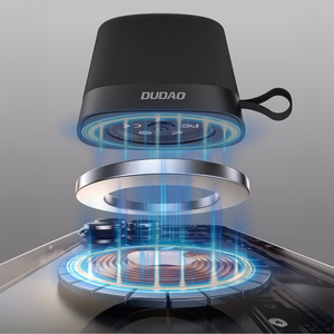 Dudao Y20 Bezvadu Skaļrunis with Magnetic Mount Bluetooth 5.3 - melns