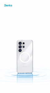 Benks Magnetic Crystal Maciņš (A050) for Samsung Galaxy S26 Ultra caurspīdīgs