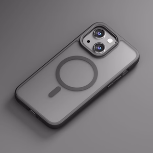 Etteri matētais magnētiskais viedtālruņa apvalks iPhone 14 6,1 - melns