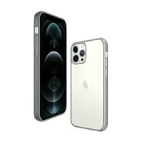PanzerGlass ClearCase viedtālruņa apvalks iPhone 12 Pro Max – caurspīdīgs un sudrabains