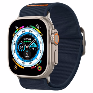 Spigen Fit Lite Ultra siksniņa Apple Watch 4/5/6/7/8/9/SE/Ultra (42/44/45/49 mm) - tumši zils