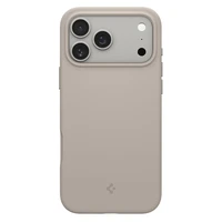 Spigen Silicone Fit Magnētiskais viedtālruņa apvalks iPhone 17 Pro Max - Pelēks