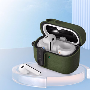Tech-Protect plāns vāciņš ar āķi Samsung Galaxy Buds 3 / 3 FE / 3 Pro - zaļš