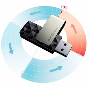 Silicon Power Blaze B30 USB zibatmiņa 32 GB USB Type-A 3.0 (3.1 Gen 1) melna
