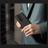 Nillkin Flex Pure Fold viedtālruņa apvalks priekš Samsung Galaxy Z Fold 7 ar S Pen Space - melns