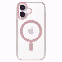 Acrylic Color Magsafe maciņš iPhone 17 gaiši rozā