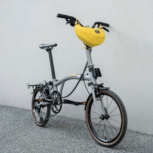 Rockbros H74 velosipēda soma uz stūres vai pār plecu (banāna formas) 1.8L - dzeltena