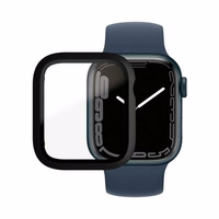 PanzerGlass Pulksteņa aizsargapvalks Apple Watch 7 45 mm - melns
