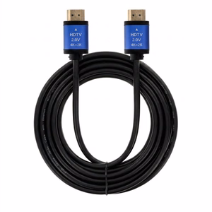 Kabelis HDMI 2.0 Blue Star 4K 120Hz - High Speed, HDR, ARC, Ethernet, AWM, 18Gbps 1,5 m melns