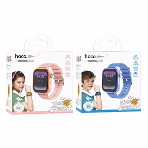 Smartwatch for kids Hoco 1,83" 4G GPS with call function Y101 pink