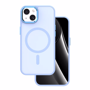 Viedtālruņa apvalks (m) Frozen magnētiskais iPhone 13 6,1 - gaiši zilais (m)