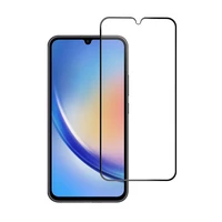 Aizsargstikls Blue Star - SAMSUNG A34 5G Pilns pārklājums (ar pilnu līmi, maza izmēra) melns