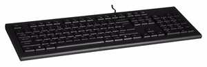 A4Tech KR-85 tastatūra USB QWERTY US English melna